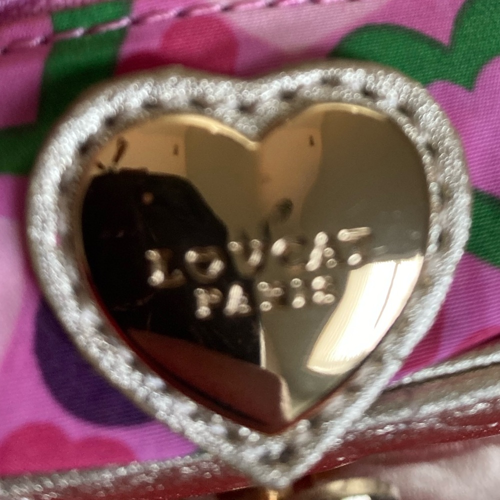 Lovcat Paris Purse Gold Quilted - Picture 3 of 5